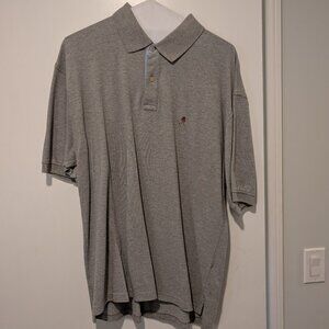 Tommy Hilfiger Men's XXL Gray 100% Cotton Polo Shirt